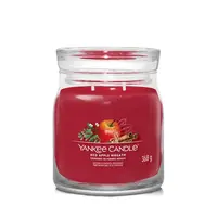 YANKEE CANDLE Signature Vonná svíčka střední 2 knoty Red Apple Wreath 368 g