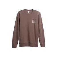 GAP V-LW DB FLEECE Pánská mikina, hnědá, velikost