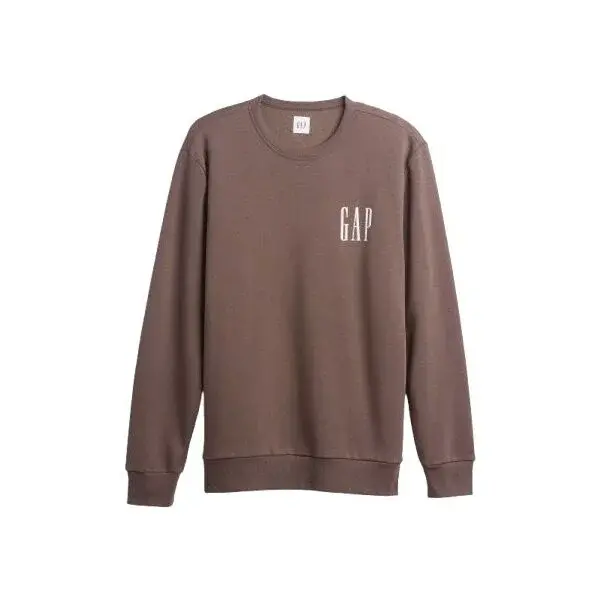 GAP V-LW DB FLEECE Pánská mikina, hnědá, velikost