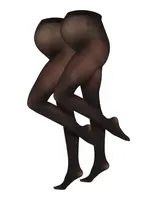 MAMALICIOUS Jemné pančuchy  čierna