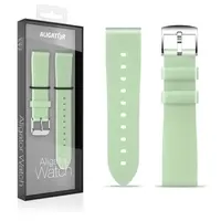 Silikonový řemínek ALIGATOR 18mm, pistáciová