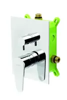 Novaservis Titania Fresh - Baterie pod omítku pro 2 spotřebiče s tělesem, chrom BOX96051R,0