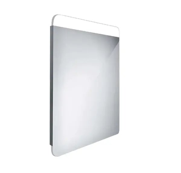 Nimco Zrcadla - Zrcadlo s LED osvětlením, 50x70 cm, hliník ZP 23001