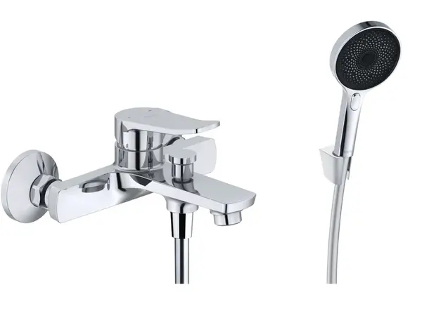 kielle Nefia - Vanová baterie s příslušenstvím, chrom 10327SN10