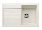 Blanco Legra 45 - Silgranitový dřez, 78x50 cm, jemná bílá 527085
