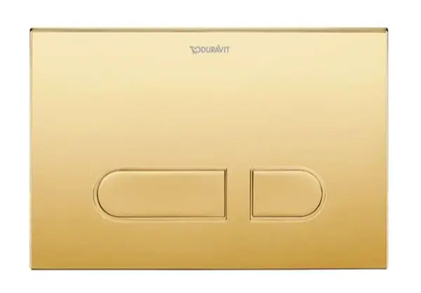 Duravit DuraSystem - Ovládání splachování, zlatá WD5001341001