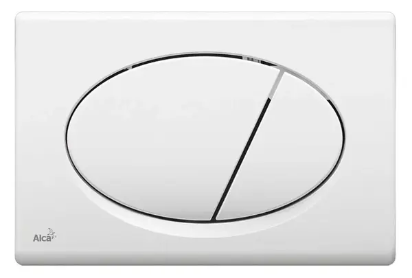 Alcadrain Basic - Ovládací tlačítko splachování, bílá M70