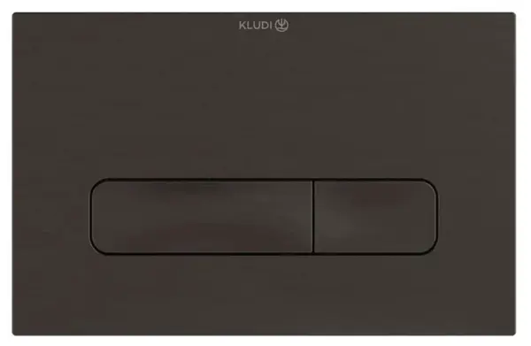 Kludi Unifix - Ovládání splachování, kartáčovaný černý chrom 30PP01N2