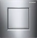Geberit Splachovací systémy - Ovládání splachování pisoáru, lesklý chrom/matný chrom 116.017.KH.1