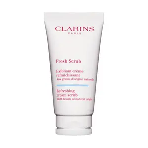 Clarins FRESH SCRUB osvěžující krémový peeling s přírodními zrníčky 50 ml