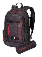 Meatfly batoh Basejumper Morph Black 22 L | Černá | Objem 22 L