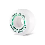 Mosaic skateboardová kolečka SQ Floor 54 mm 102a | Bílá | Velikost skate 54 mm