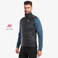 Pánská zateplená vesta s vyhříváním kilpi heateo-m černá 3xl