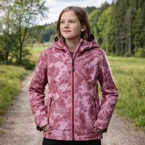 Dívčí softshellová bunda killtec 205 růžová 176