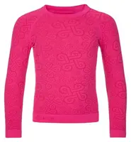 Dívčí termo prádlo kilpi carol-jg růžová 4