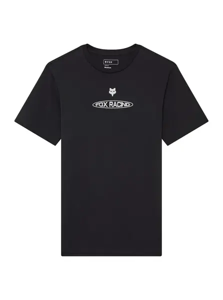 Fox pánské tričko Planet Moto Ss Prem Black | Černá | Velikost XL