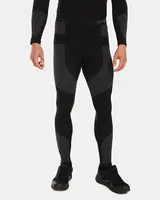 Pánské bezešvé termo kalhoty kilpi niel-m černá xxl-3xl