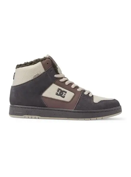 Dc shoes pánské boty Manteca 4 Hi Dark Grey/Light Grey | Šedá | Velikost 10,5 US