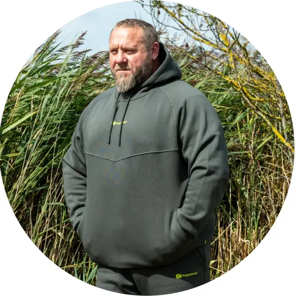 Ridgemonkey mikina s kapucí apearel thermapro heavyweight hoody green - xxl