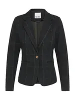 ICHI Blejzer 'ICHKATE'  námornícka modrá / čierna / biela