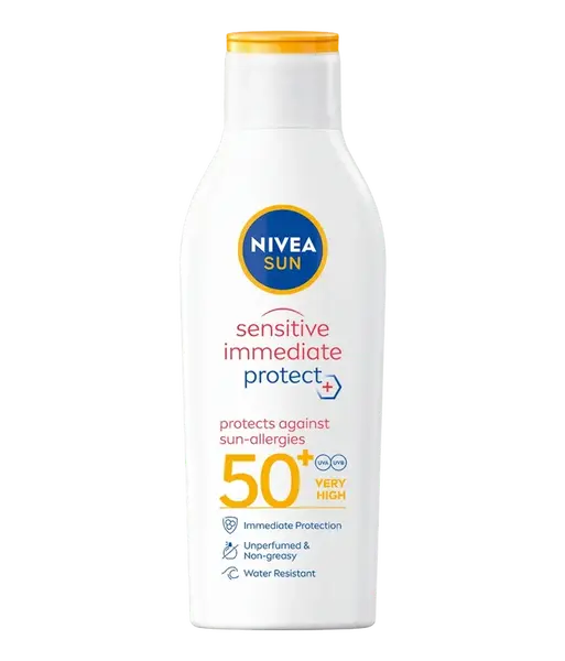 NIVEA SUN Mléko na opalování Sensitive SPF 50+ 200ml