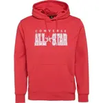 Converse ARCH ALL STAR HOODIE Pánska mikina, červená, veľkosť
