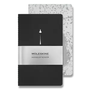 Sešity Moleskine NASA-inspired L, čistý, 2 ks