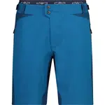 CMP FREE BIKE BERMUDA WITH INNER MESH UNDERWEAR Pánske cyklistické kraťasy, modrá, veľkosť