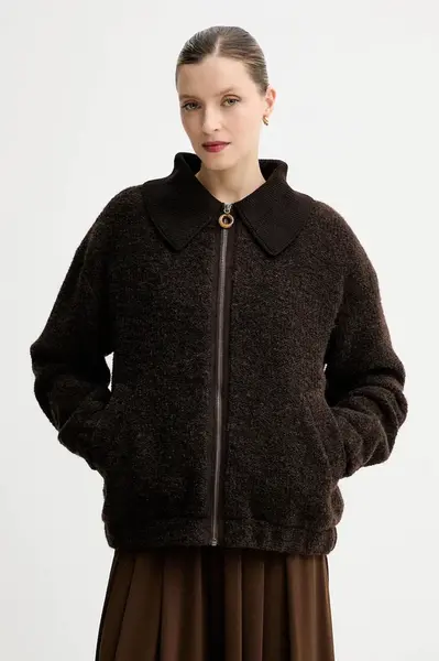 Bunda s prímesou vlny Sessun