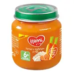 HAMI Masozeleninový příkrm mrkev s kuřetem a rýží 6m+ 125 g
