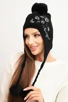 Kesi Dámská ušanka Emma K343 denim