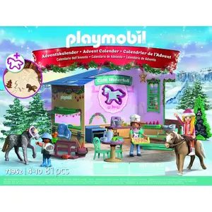 Playmobil P 71952 Adventný kalendár: Vianočné pečenie v jazdeckej kaviarni