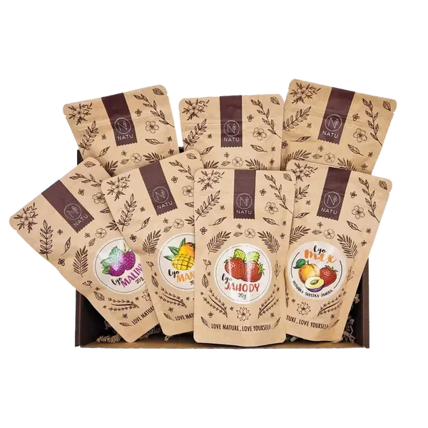 NATU Dárkový box Ovocná bedýnka