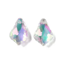 AB Color Plated Electroplate Glass Pendants