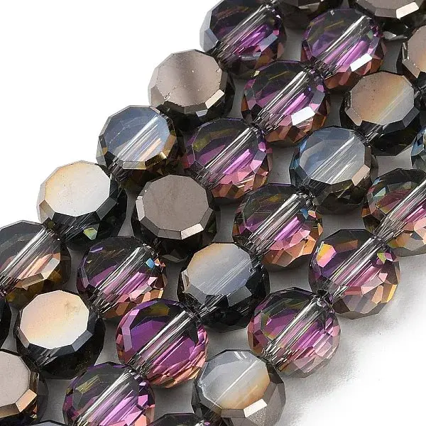 Electroplate Glass Beads Strands