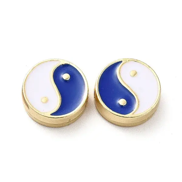 Rack Plating Alloy Enamel Beads