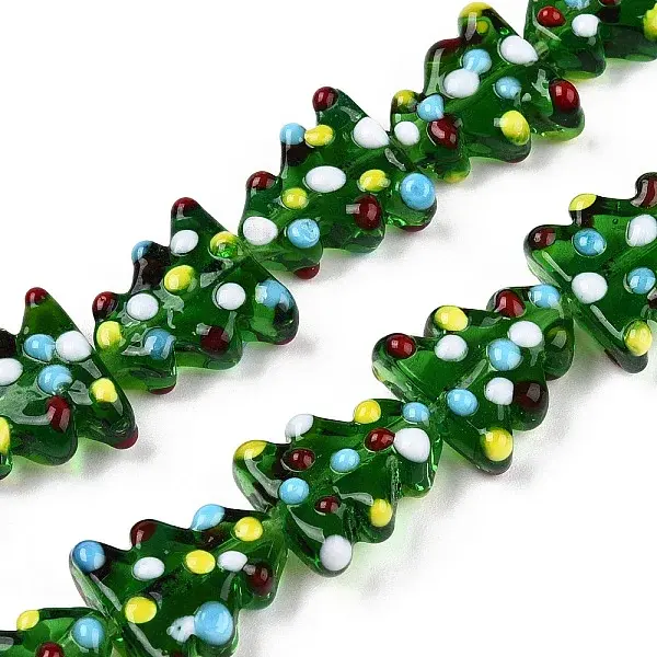 Handmade Bumpy Lampwork Beads Strands