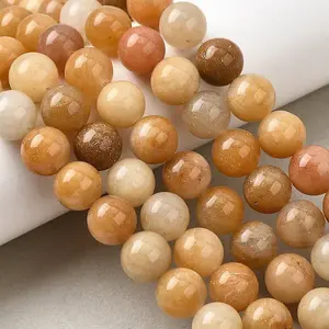 Natural Old Topaz Jade Beads Strands