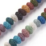 Natural Lava Rock Beads Strands