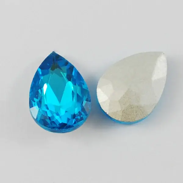 Glass Pointed Back Rhinestone