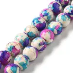 Synthetic Turquoise Dyed Beads Strands
