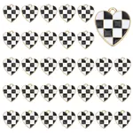 50Pcs Alloy Enamel Pendants