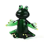 Handmade Lampwork Frog Display Decorations