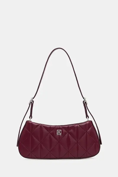 Kabelka Calvin Klein vínová barva, LV04F3327G