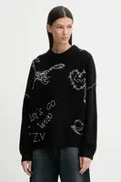 Vlněný svetr ZADIG&VOLTAIRE dámský, černá barva, KWSW02902