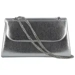Dámska listová kabelka strieborná - Michelle Moon Leilani
