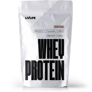 Livlife Whey Protein s příchutí čokoláda 500 g
