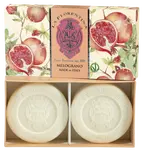 LA FLORENTINA Kazeta mýdel Melograno 2 x 115 g