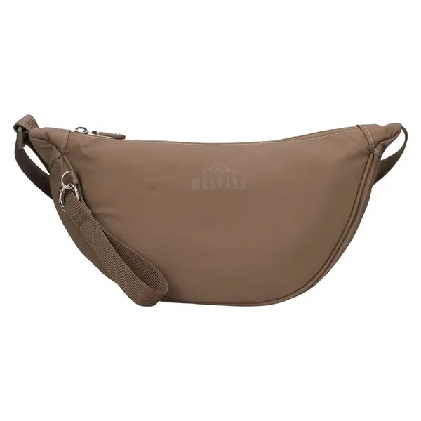 Trendy dámska crossbody kabelka Mustang Valla - hnedá