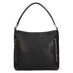 Kožená dámska kabelka cez rameno SendiDesign Alice - čierna